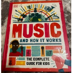 DK Publishing How Music Works Hardcover Book